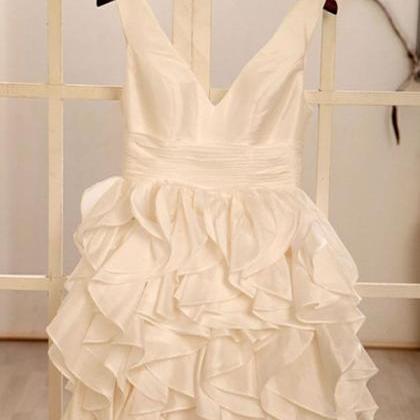 short white ball gowns