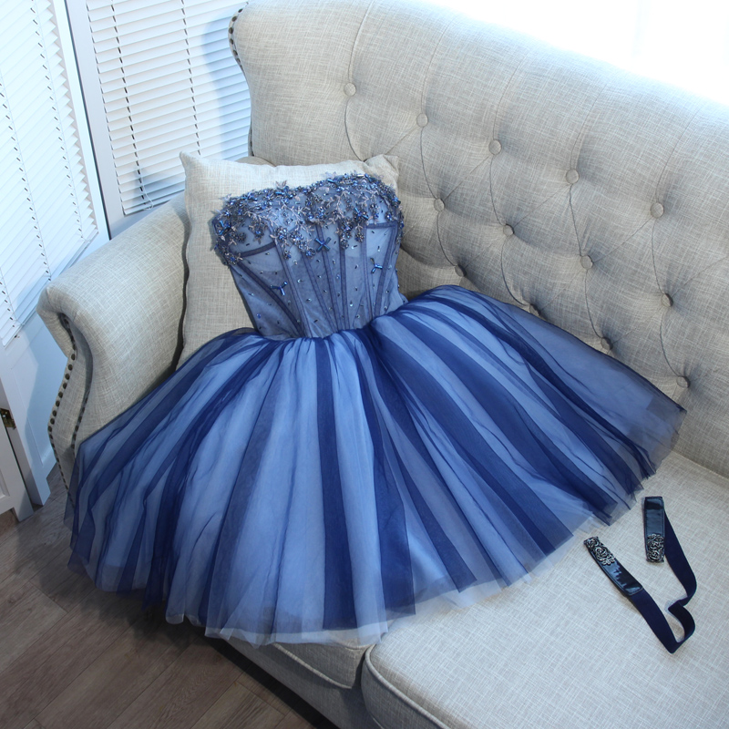 Short Homecoming Dresses,a-line Sweetheart Short Mini Tulle Short Prom ...